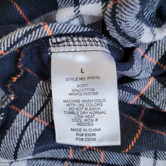 CiSono Plaid Cropped Overshirt Layering Transitional Flannel Piece for Spring - Picture 5 of 7